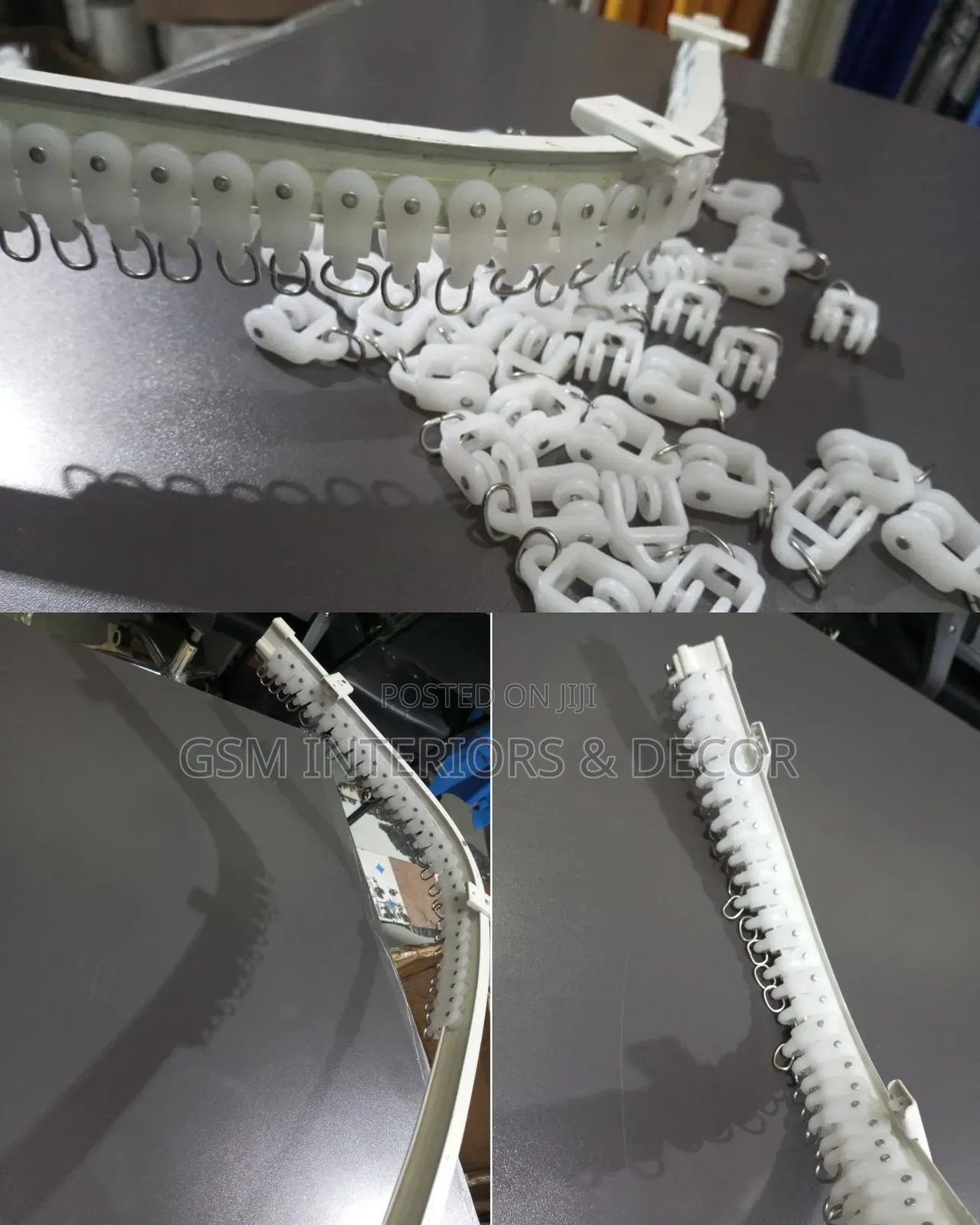 Bendable Aluminium Curtain Tracks for Modern Hospital Partitions