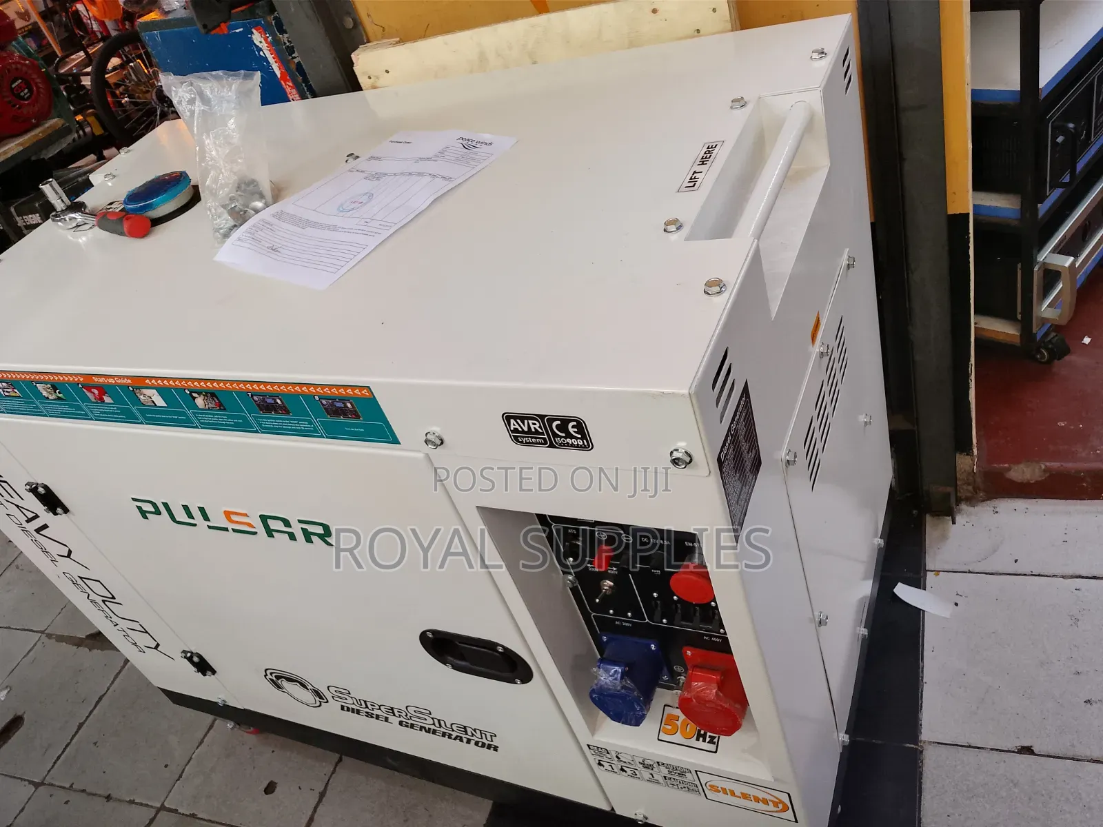 Heavy Duty 25kva Silent Diesel Generator
