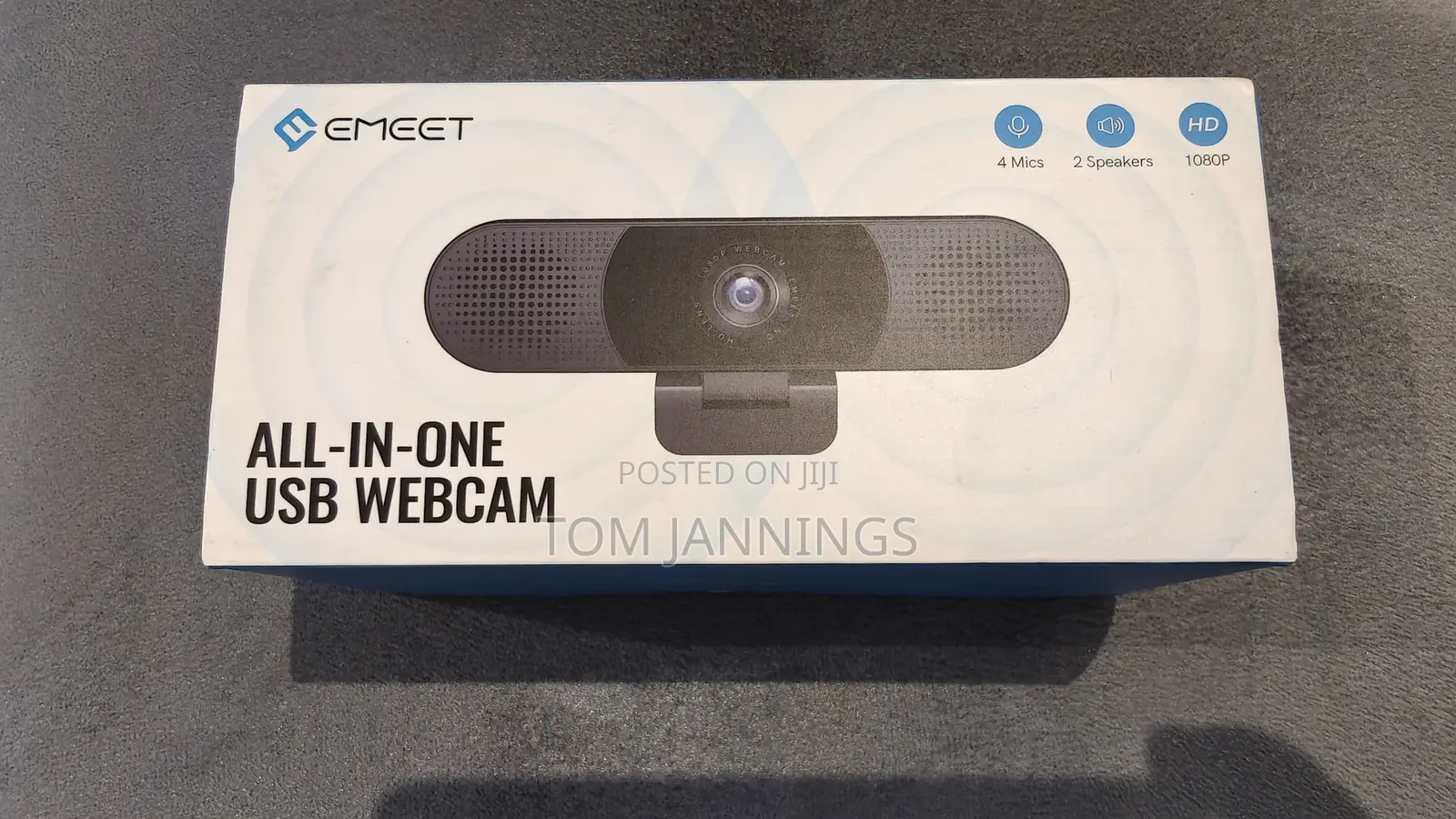 eMeet C980 Pro 1080p HD Webcam W/ Wide Angle Lens,