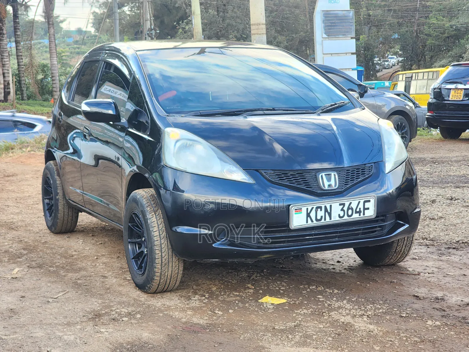 Honda Fit Automatic 2010 Black
