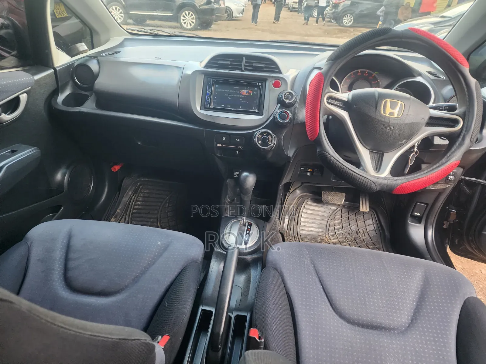 Honda Fit Automatic 2010 Black