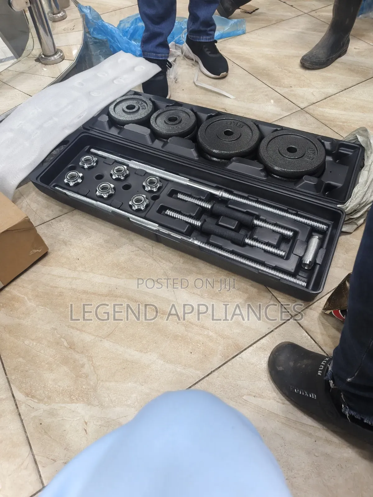 50kg Dambell Set Available