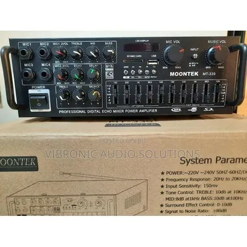 Amplifier With Equalizer.