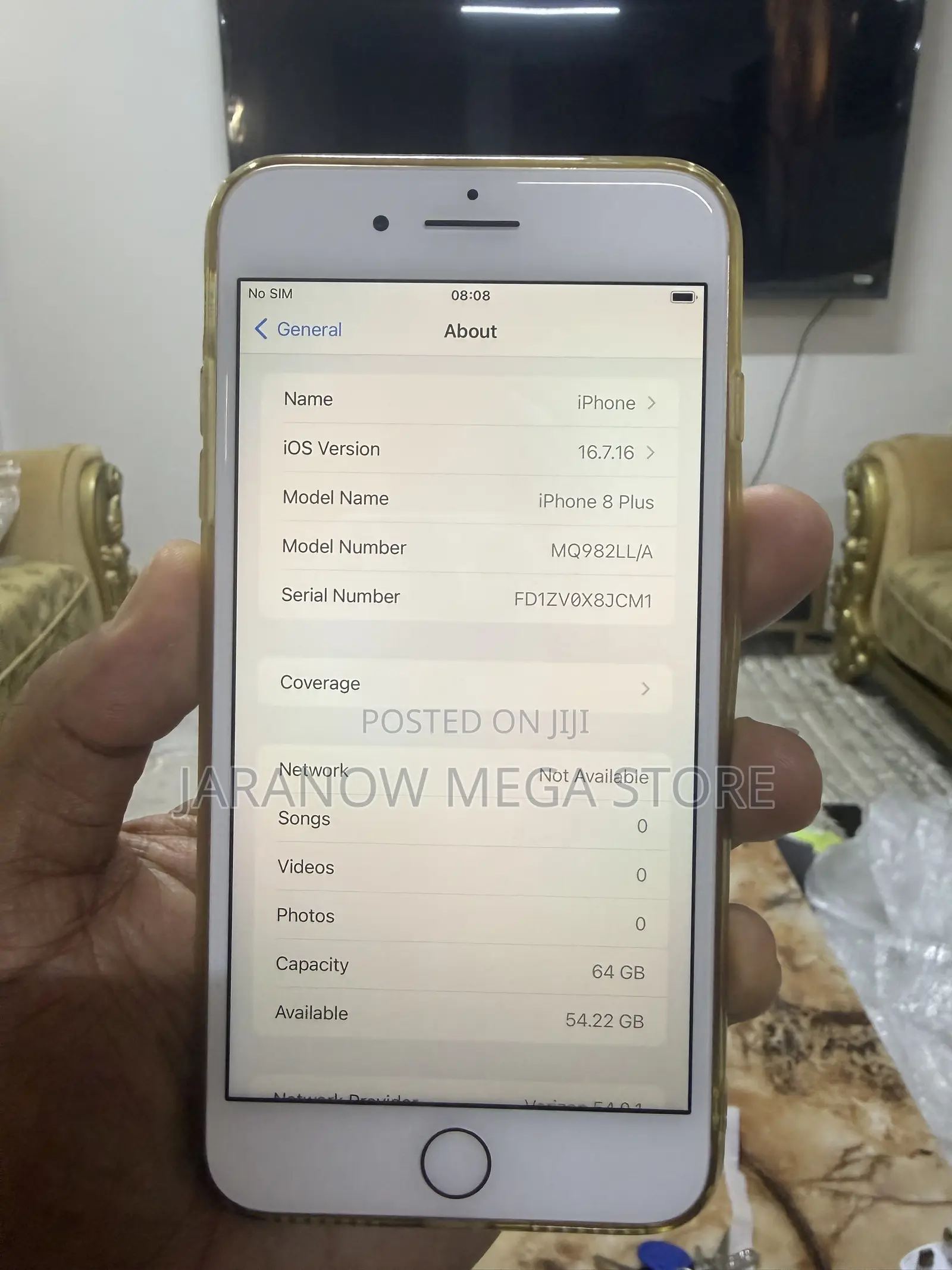 Apple iPhone 8 Plus 64 GB Rose Gold