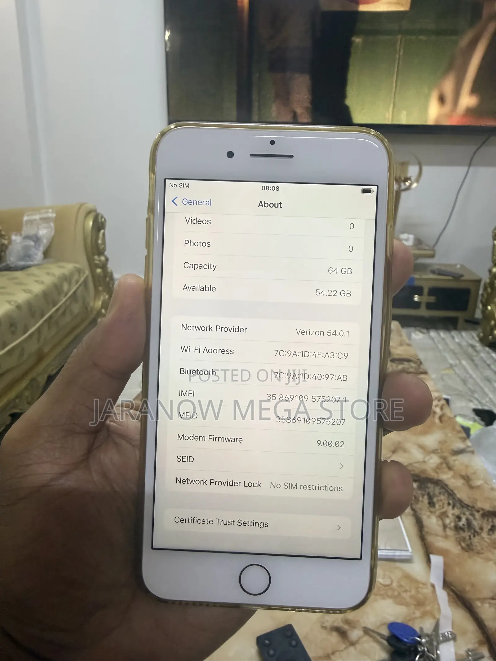 Apple iPhone 8 Plus 64 GB Rose Gold