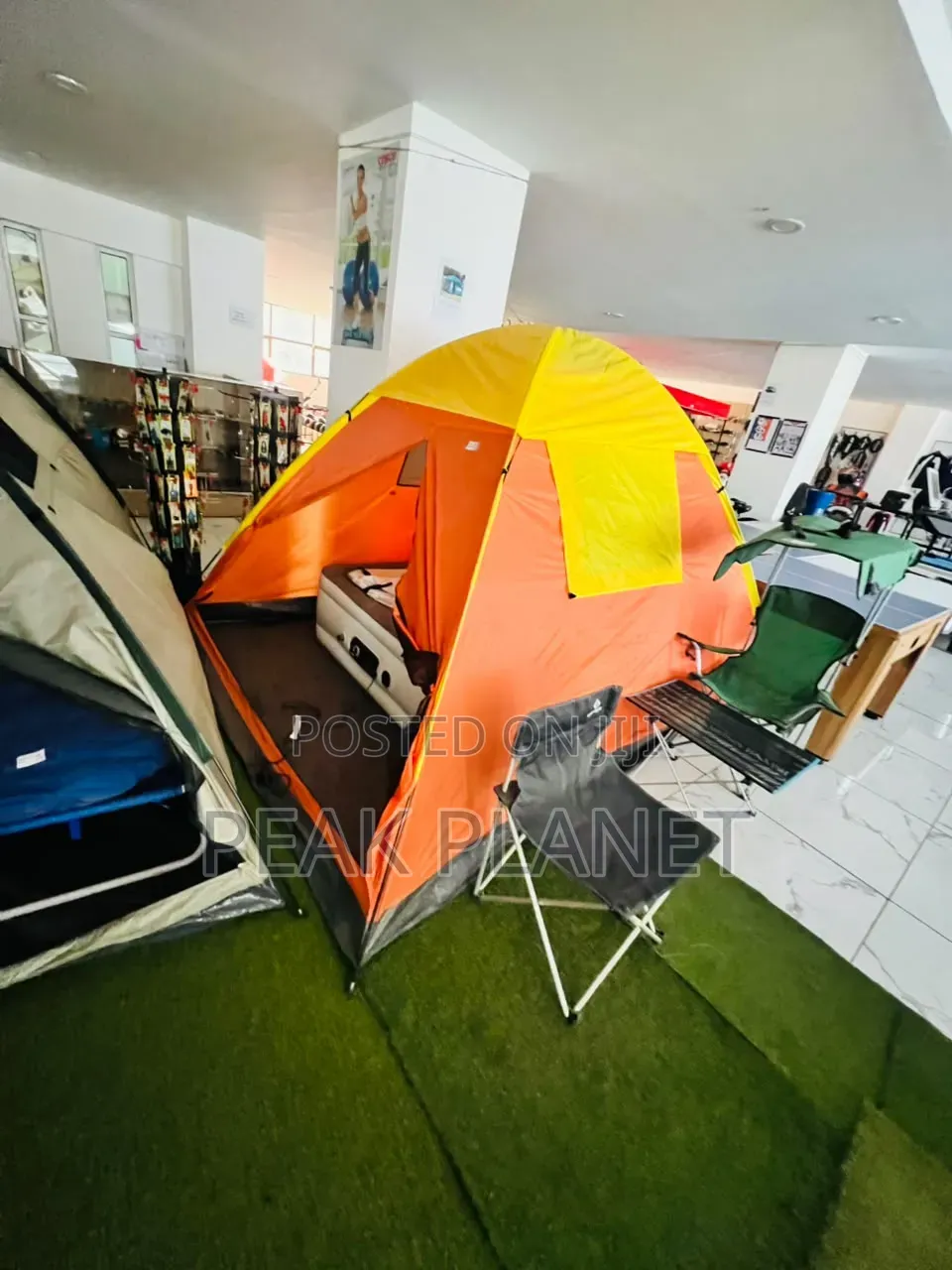 8-Person Family Camping Tent – Durable Spacious