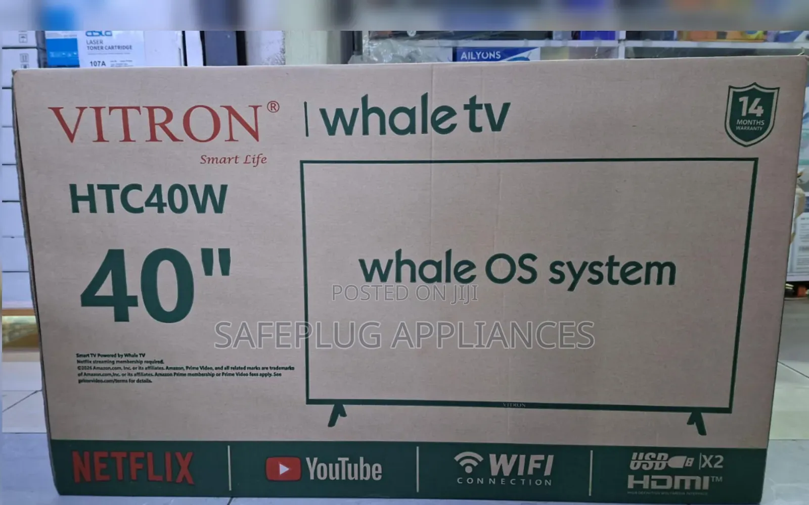 Vitron 40 Inch Whale TV – Big Screen Entertainment