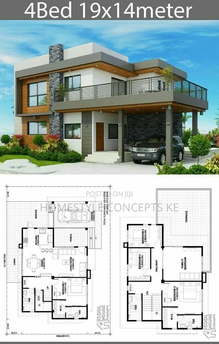 Custom House Plans 2D Floor Plans 3D House Design Simple Residential