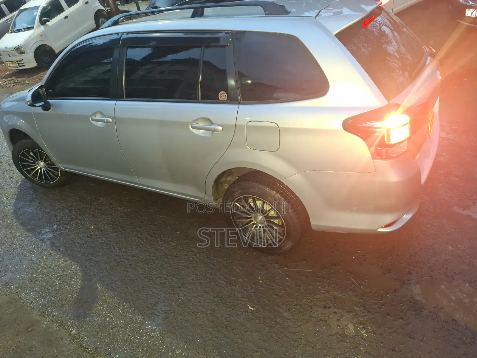 Toyota Corolla Fielder 2015 Silver