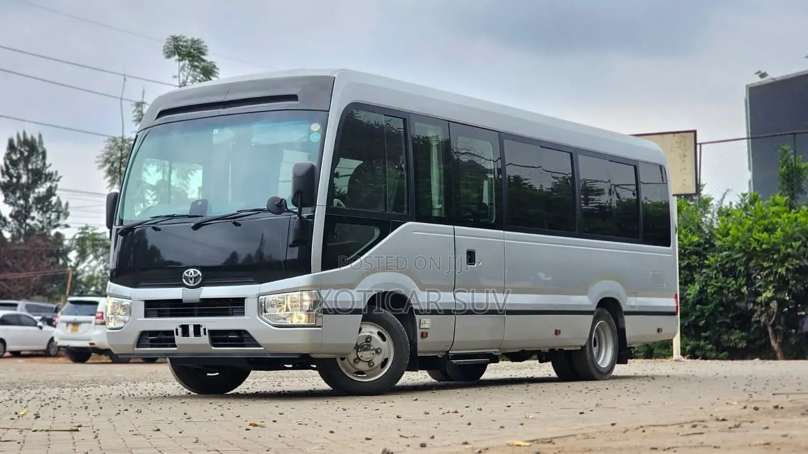 Toyota Coaster 2019 Silver