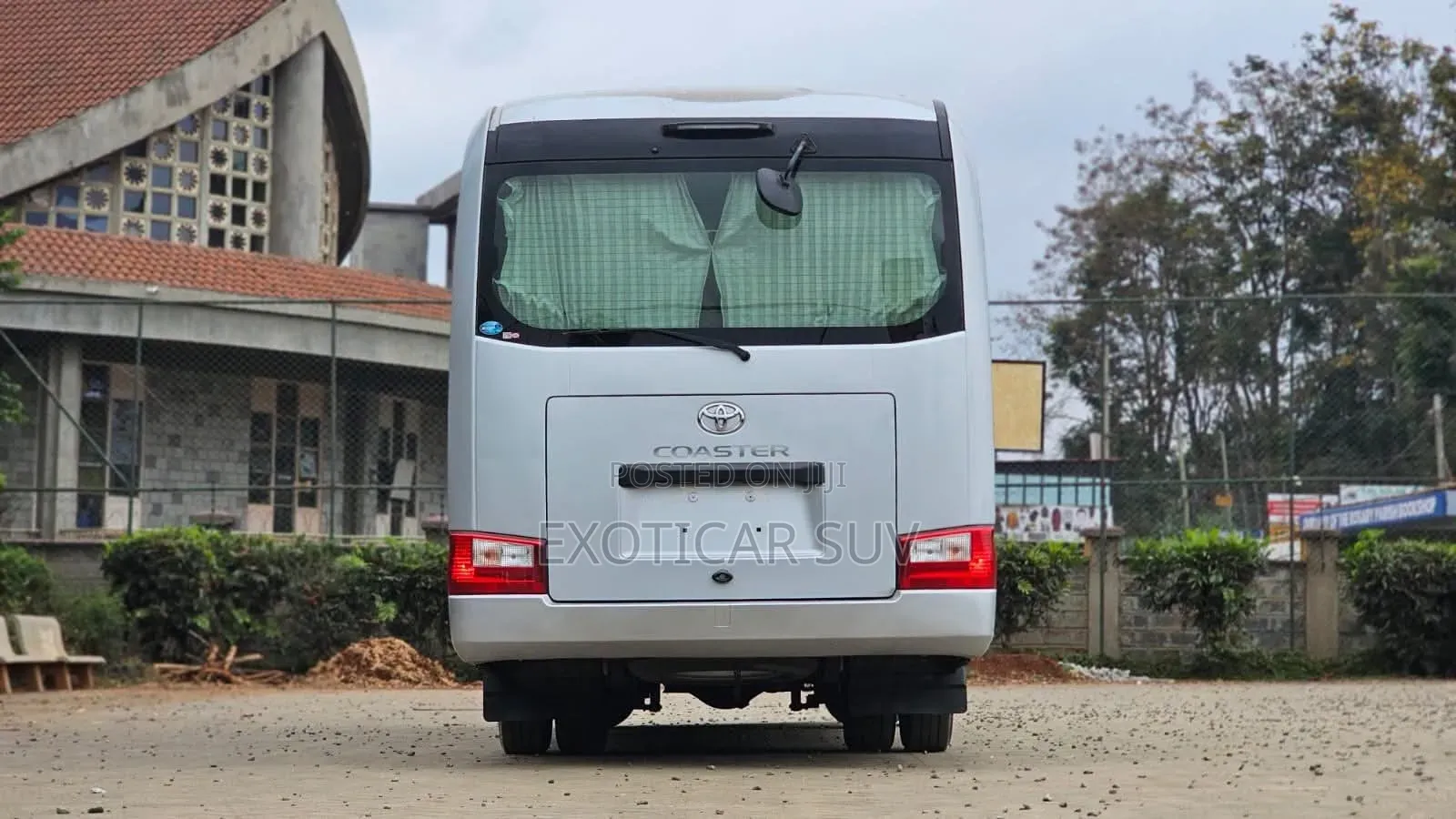 Toyota Coaster 2019 Silver