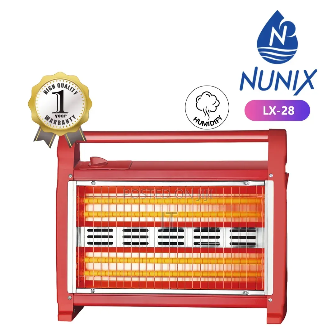 Nunix LX-28 Quartz Halogen Room Heater With Humidifier