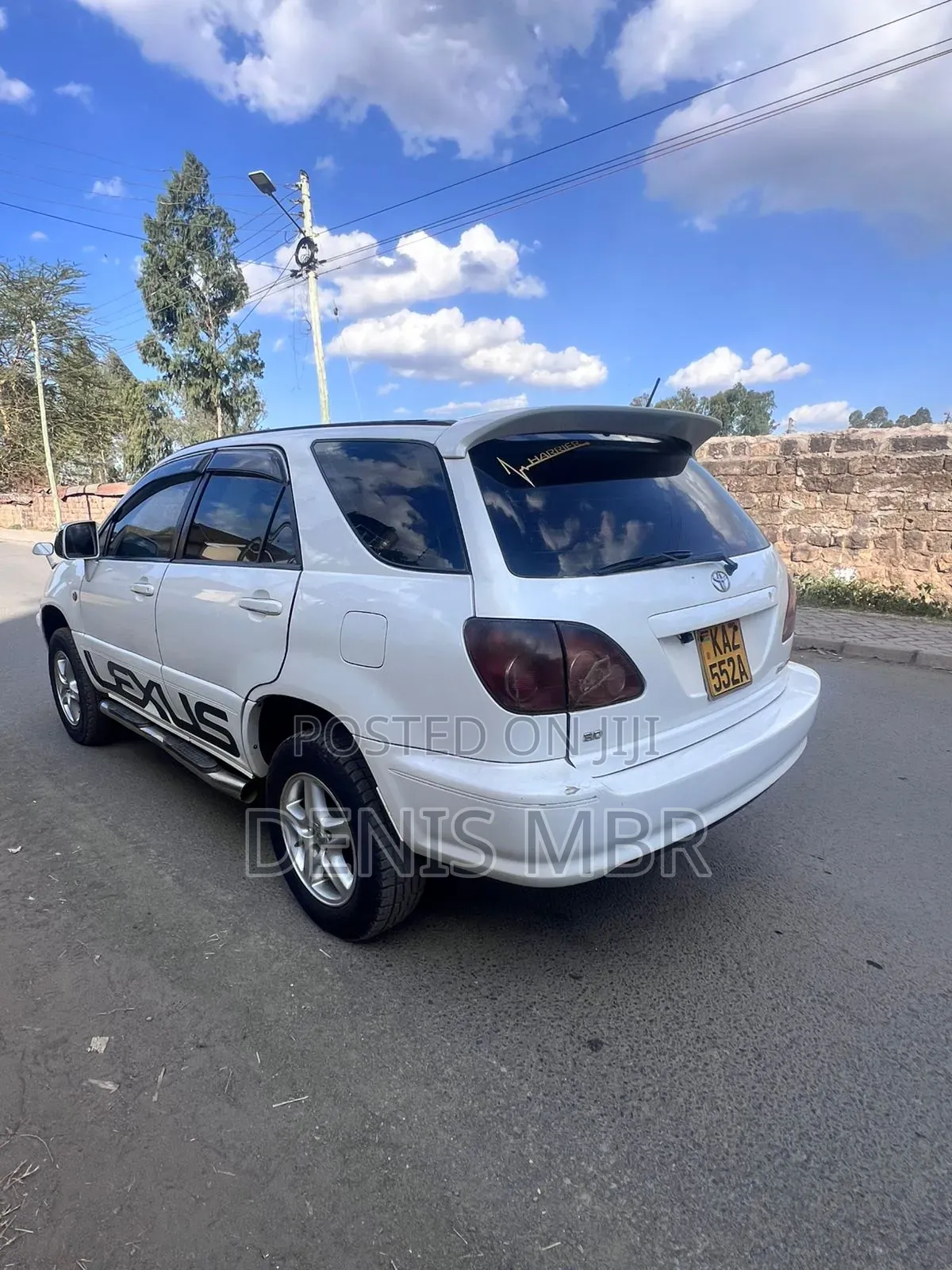 Toyota Harrier 2002 White