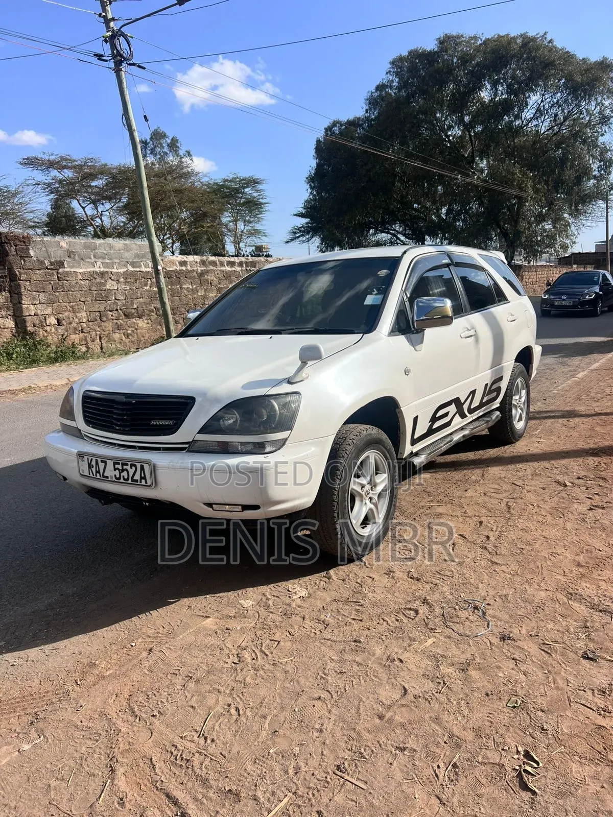 Toyota Harrier 2002 White
