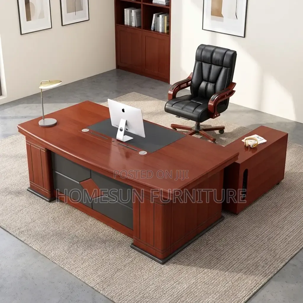 1.6m Executive Office Desk , With Mobile Pedestals