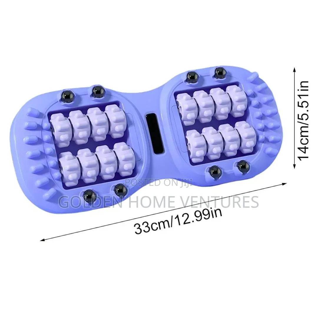 Magnetic Roller Foot Massager Acupressure Reliever Dual Foot Massager