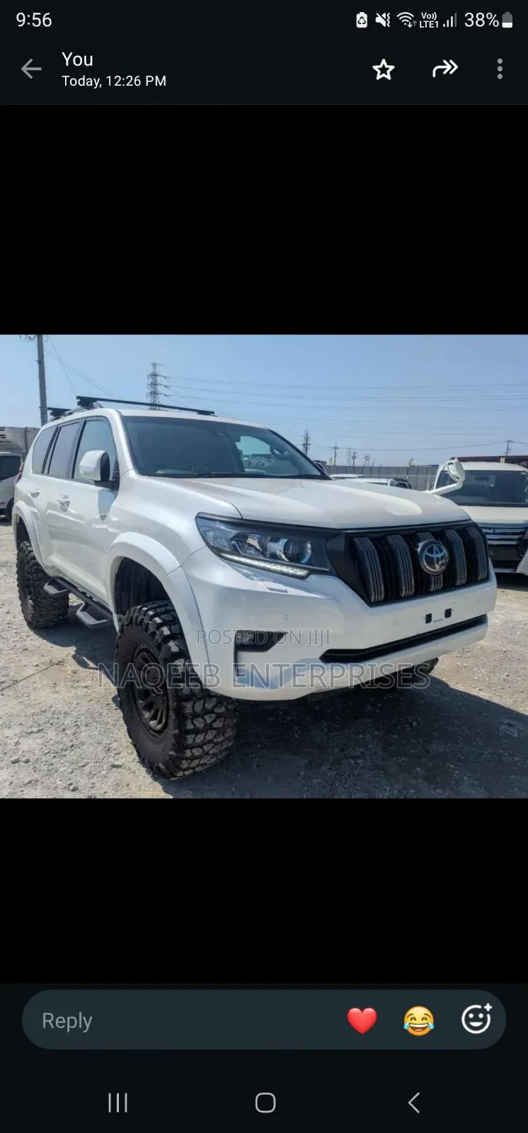 Toyota Land Cruiser Prado 2020 Pearl