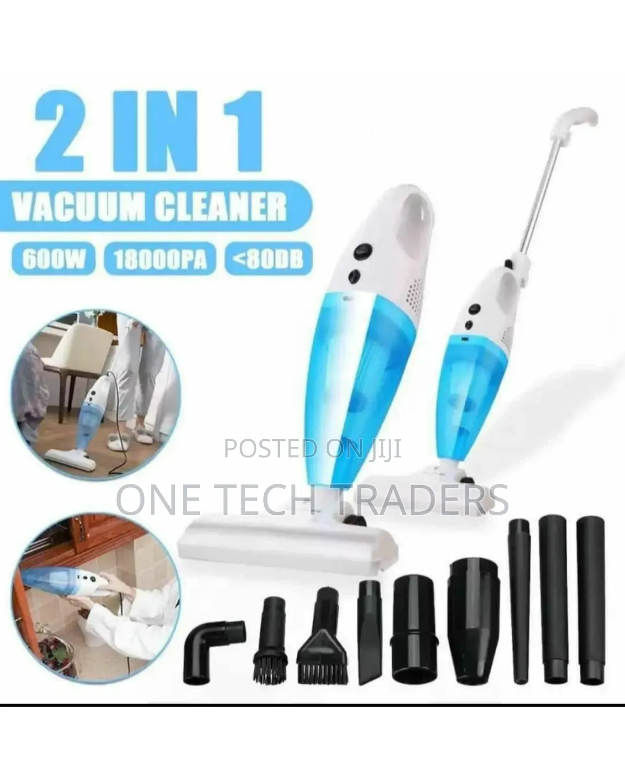 2 in 1 Electric Hand Held Wet and Dry Carpet Vacuum Cleaner