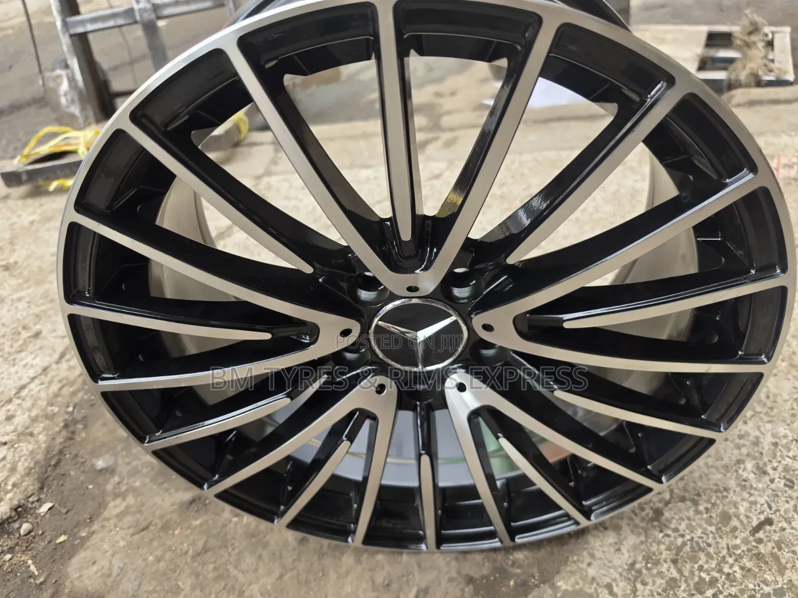 RIMS SIZE (17) MERCEDES (5 Holes) Set of 4.