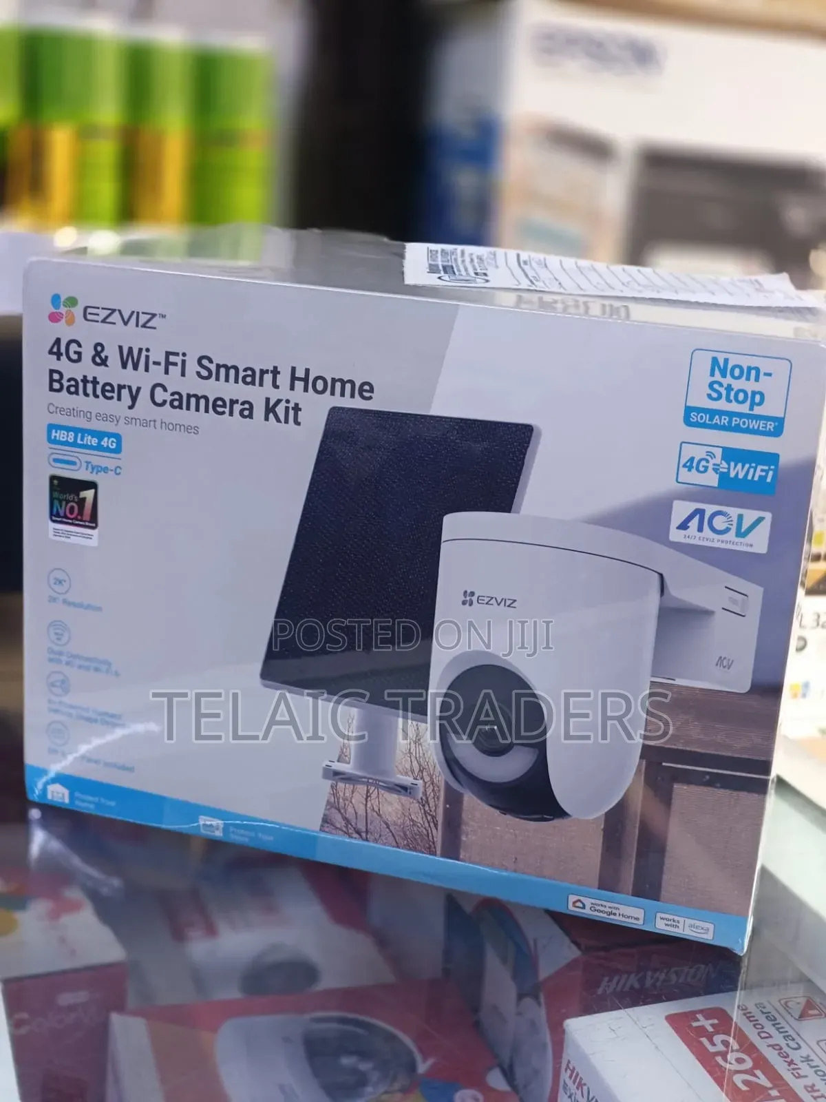 EZVIZ HB8 Lite 4G WiFi Smart Home Camera