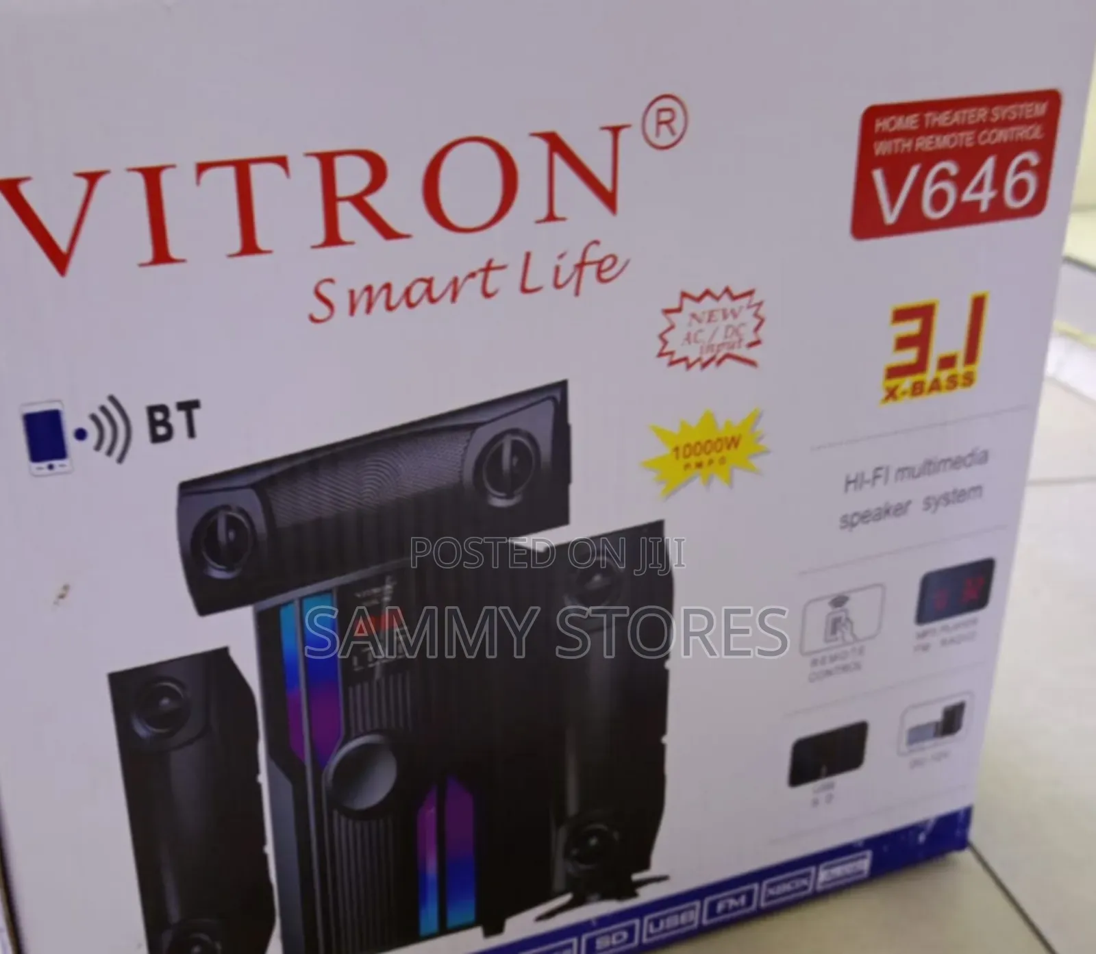 Vitron V646 Powerful Bass Home Theatre Sound System