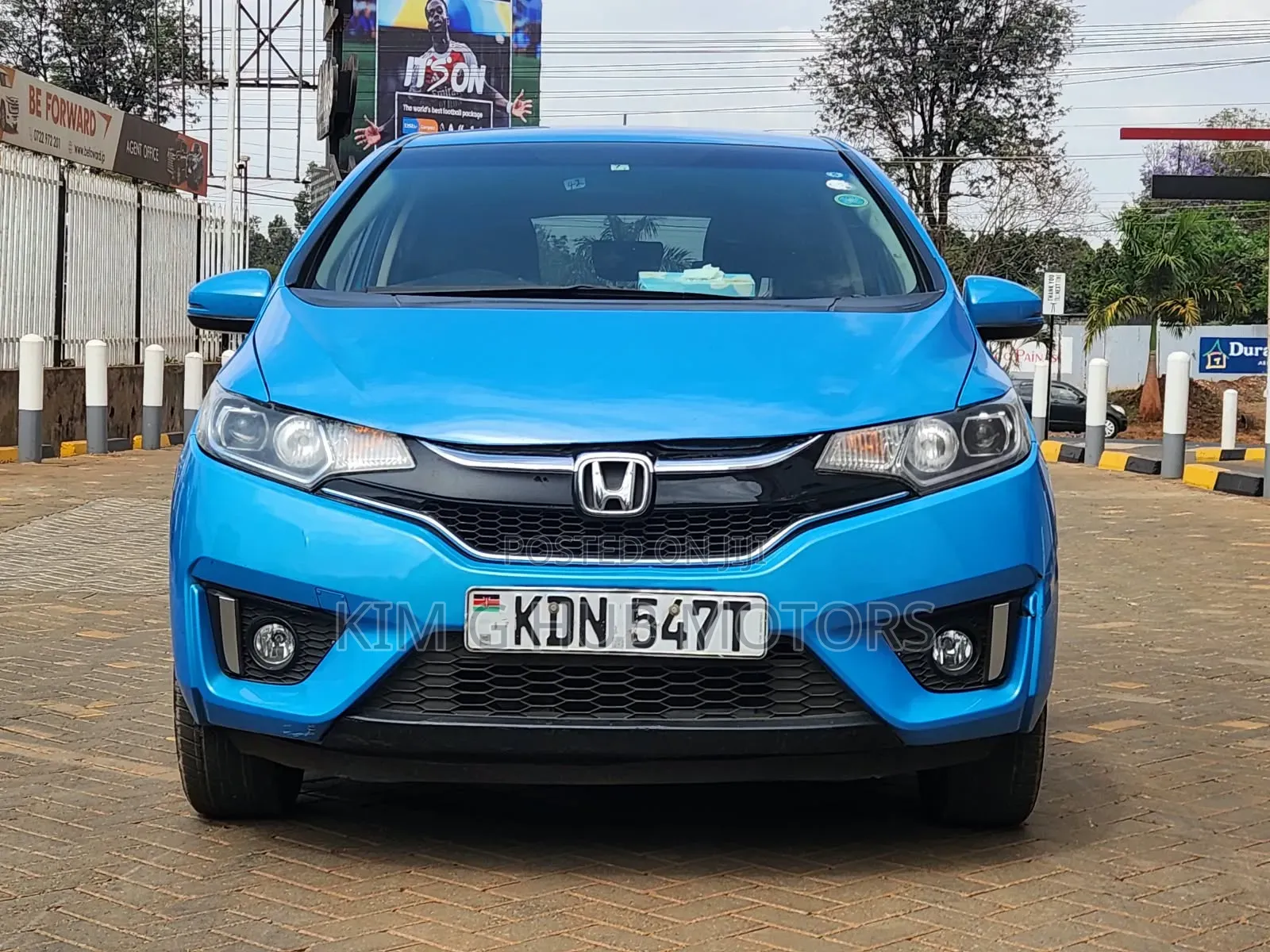 Honda Fit 2016 Blue