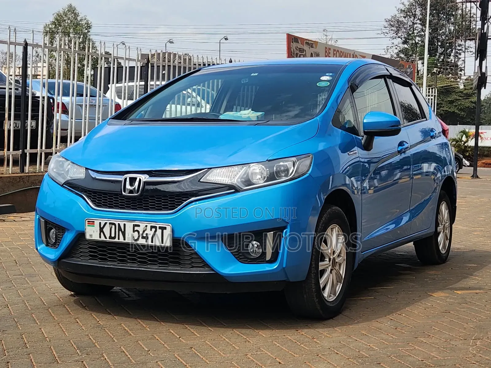 Honda Fit 2016 Blue