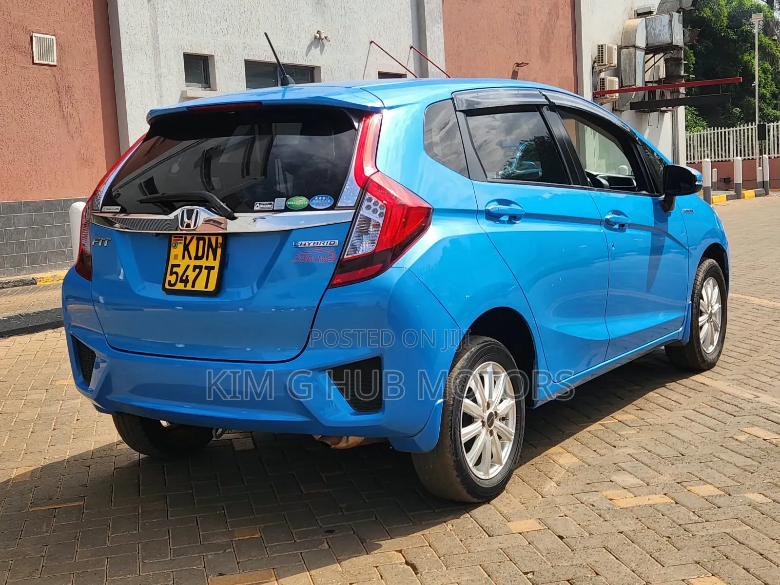 Honda Fit 2016 Blue