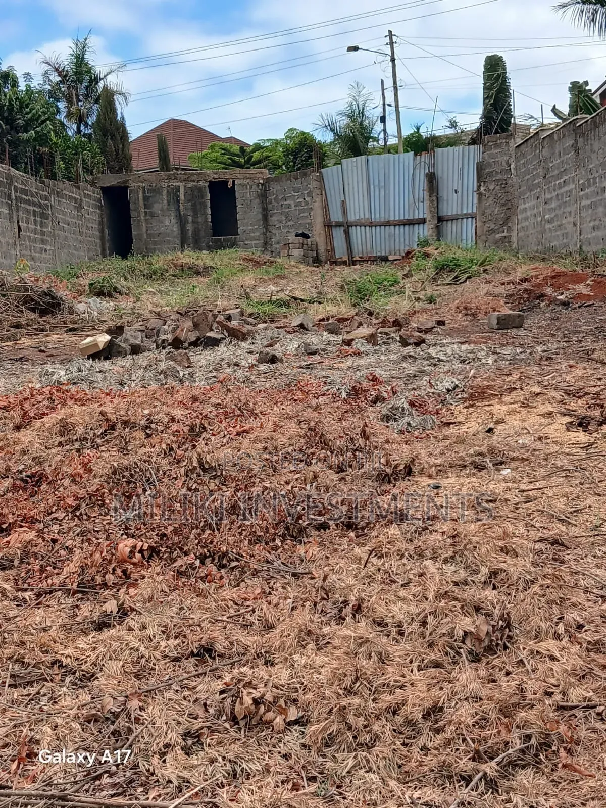Quarter an Acre Plot on Sale at Githingiri