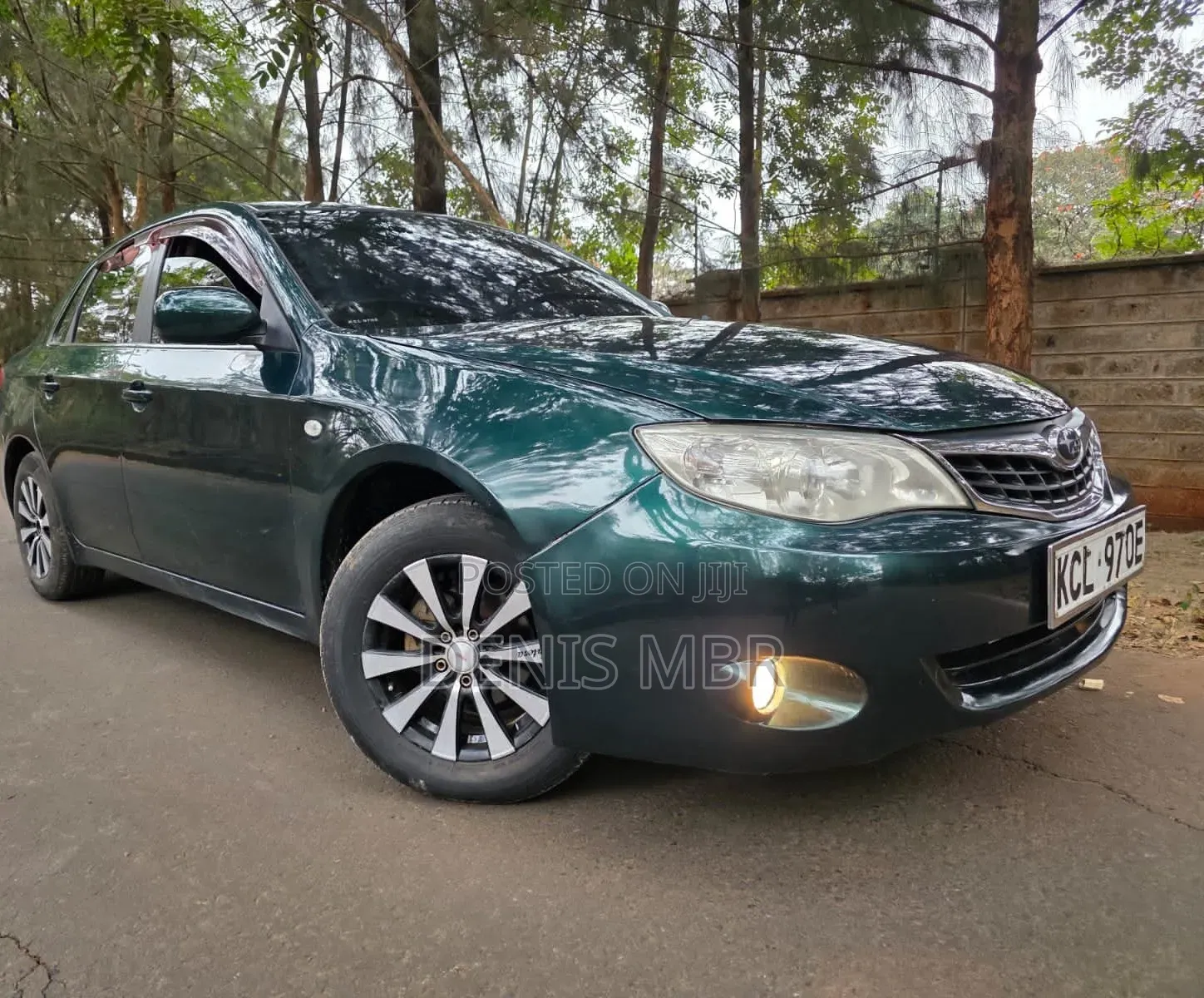 Subaru Impreza 2012 Green