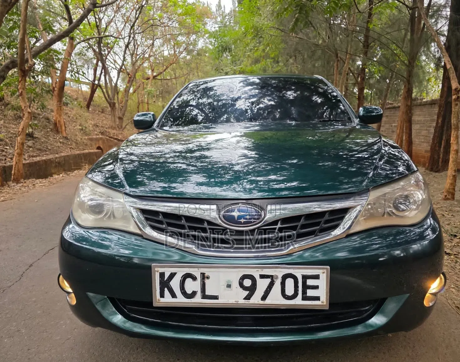 Subaru Impreza 2012 Green