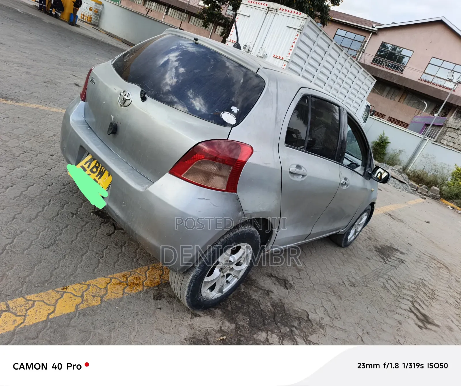 Toyota Vitz 2008 Gray