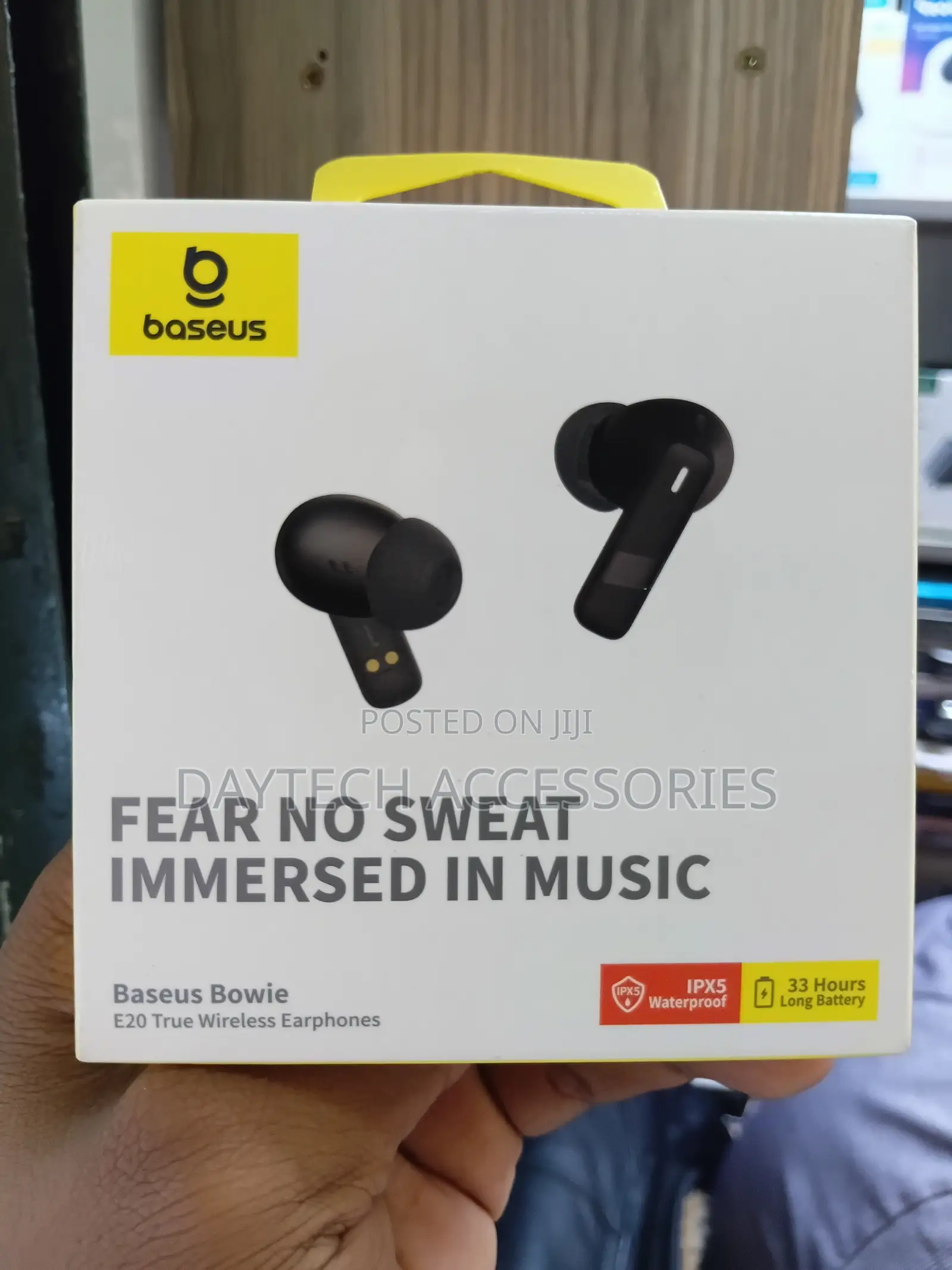 Baseus Bowie E20 True Wireless Earbuds With 2 ENC Mics, 33H Playtime.
