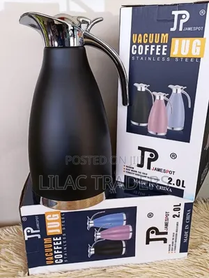 2.0 Litres Jp Flask
Black