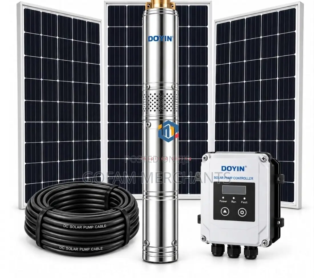 Doyin -1.5hp, 1100w, 1.25 Inch Dc Stainless Steel Pump(4500l/H)4sps4.5