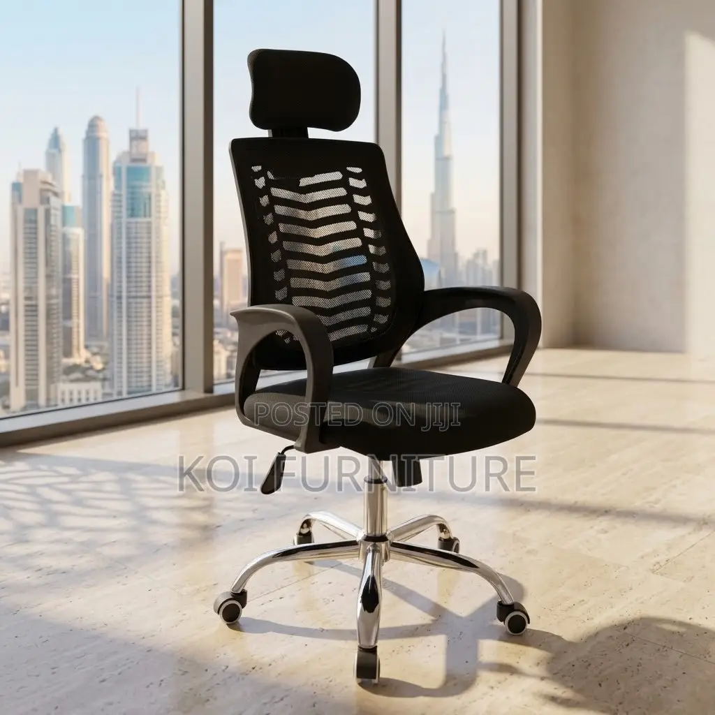 Office Chairs; Headrest Modern Recliner Fabric Ergonomic Seat