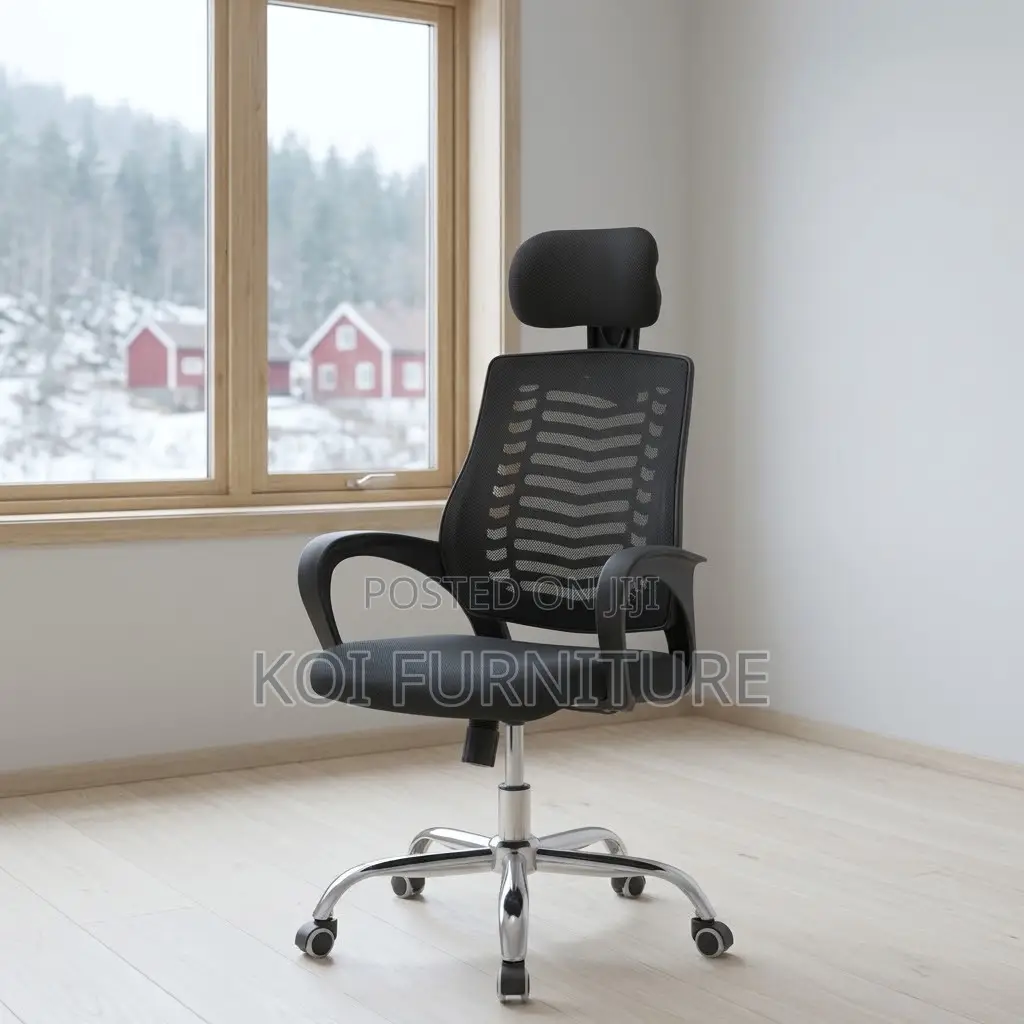 Office Chairs; Headrest Modern Recliner Fabric Ergonomic Seat