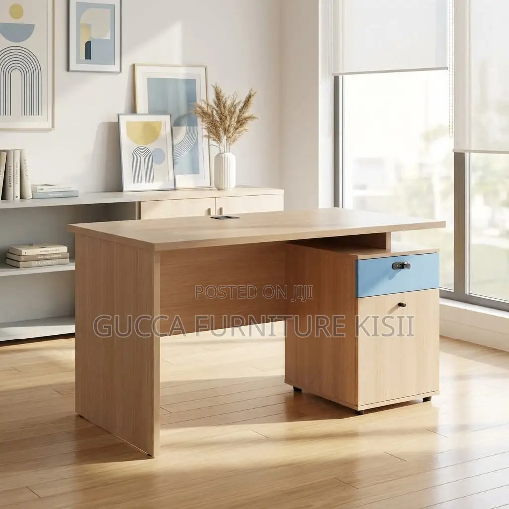 1.4M Imported Wooden Office Desk