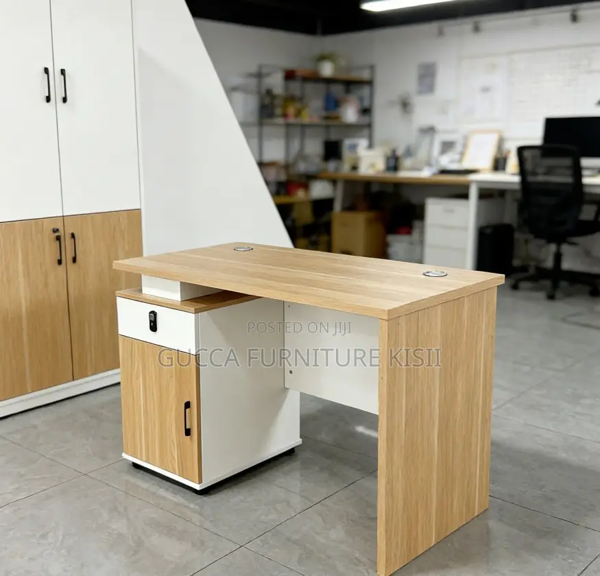 1.4M Imported Wooden Office Desk