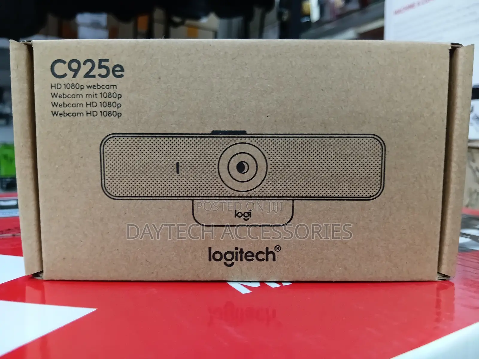 The Logitech C925e Business HD Webcam - Black