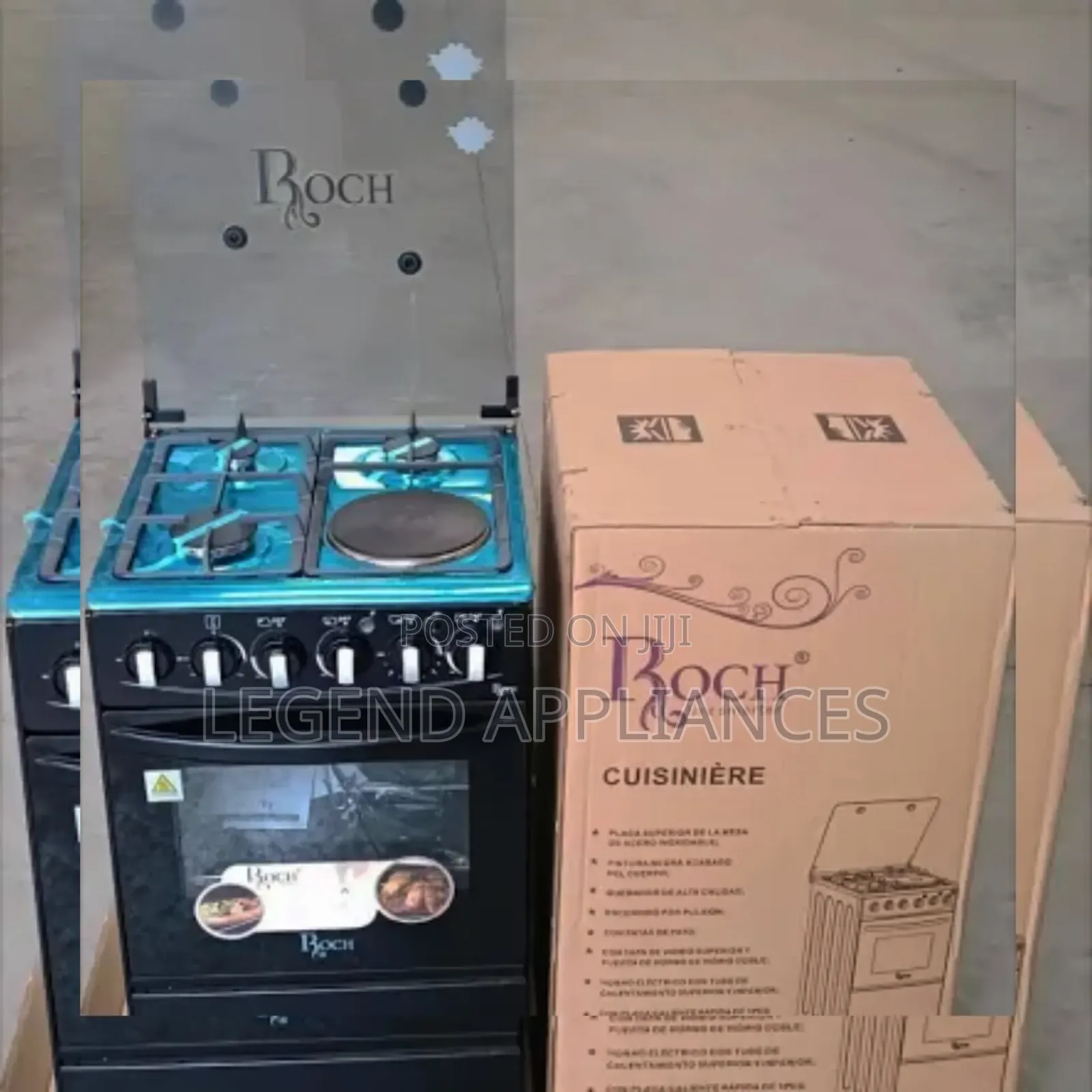Roch 50×55 Standing 3+1 Cooker