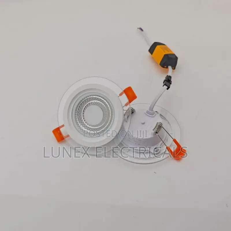 Slim Glass Recessed 5W Led Glass Panel Light Cob Downlight