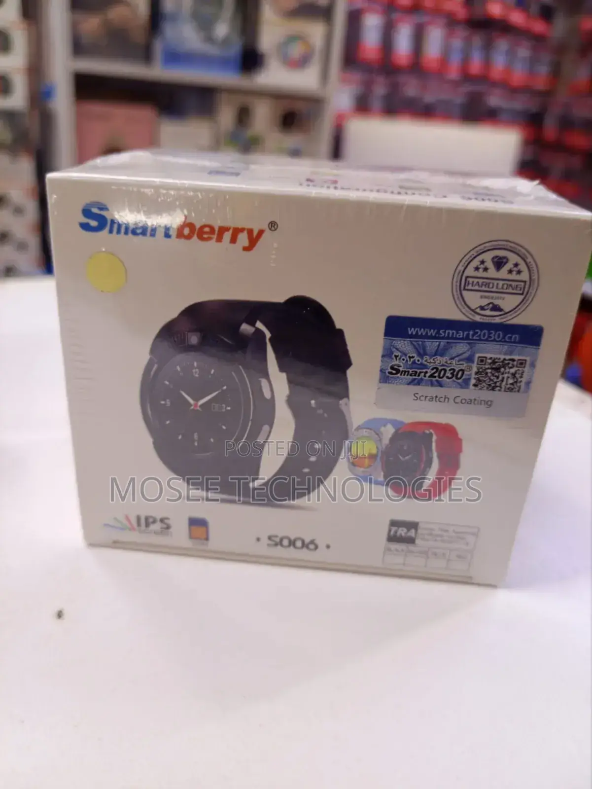 Smartberry S006 Smartwatch With IPS Display and SIM Support