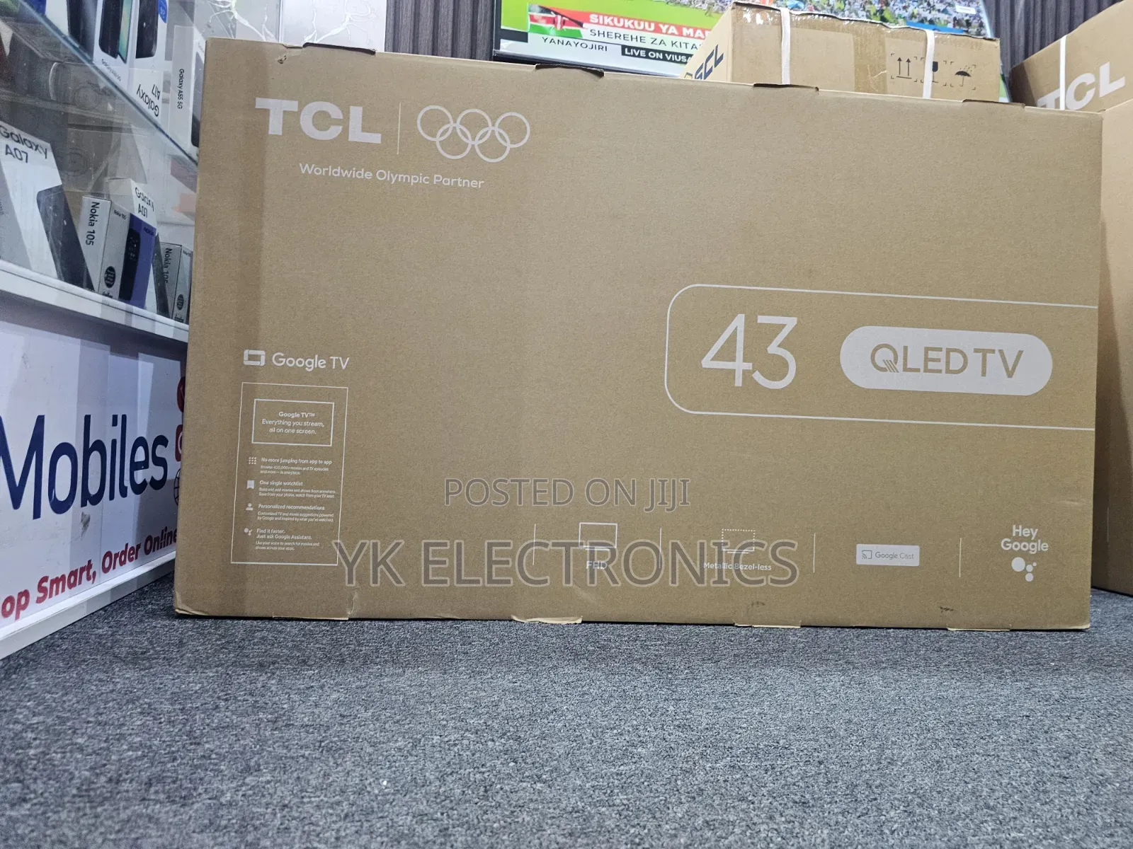 TCL 43 Inch 43v6d HDR Direct Led Google Smart TV
