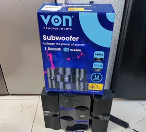 Von Woofer 2.1Ch. 146W Tall Boy