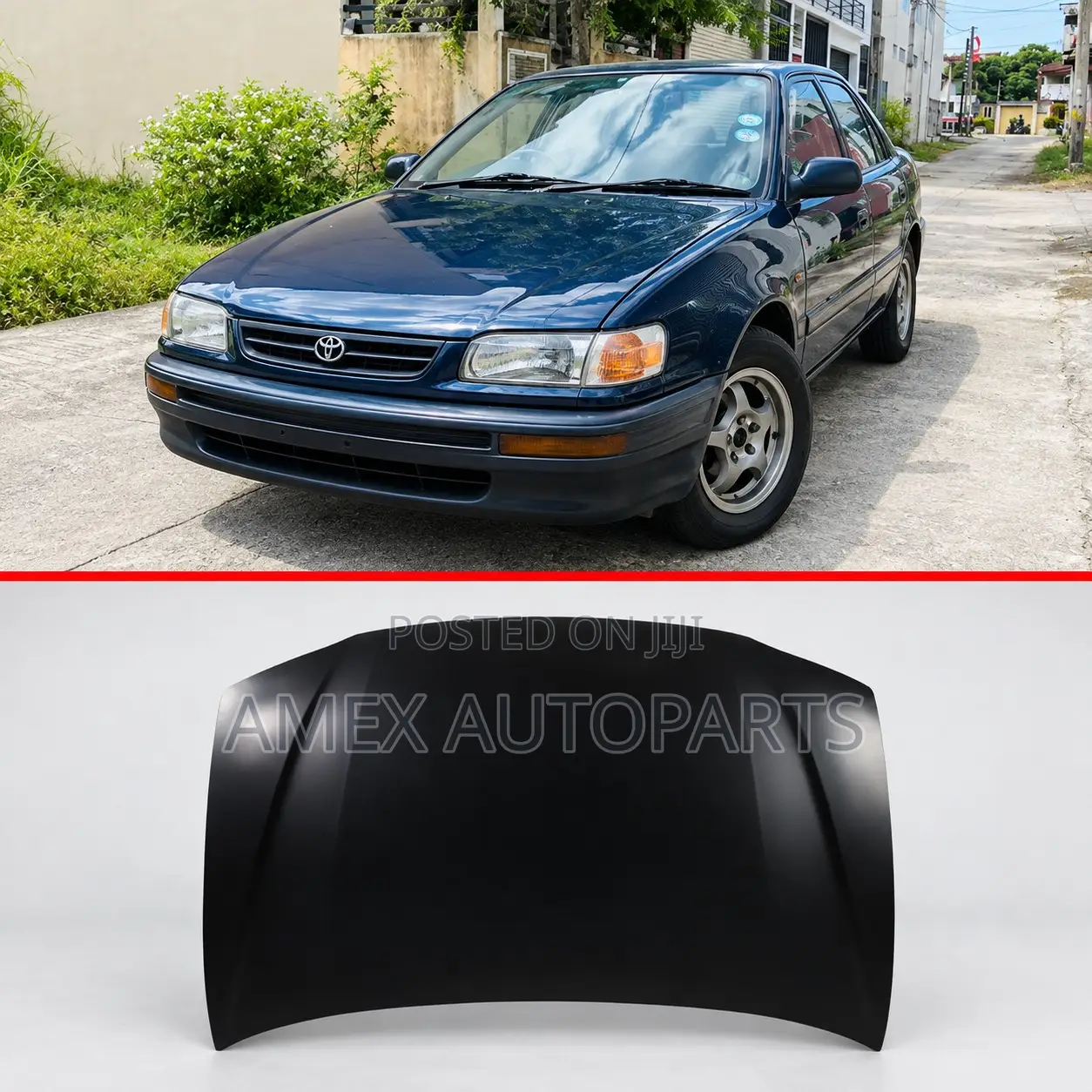 Bonnet Toyota Corolla Ae110 Ae111 1996 - 1998