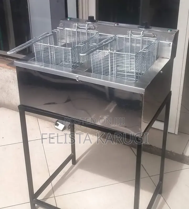 Jua Kali Double Fryer