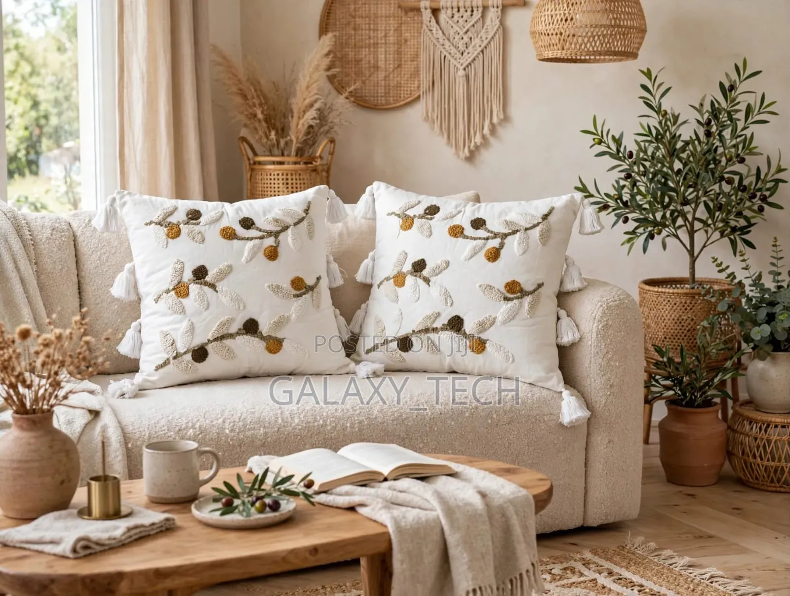 Boho Throw Pillowcase