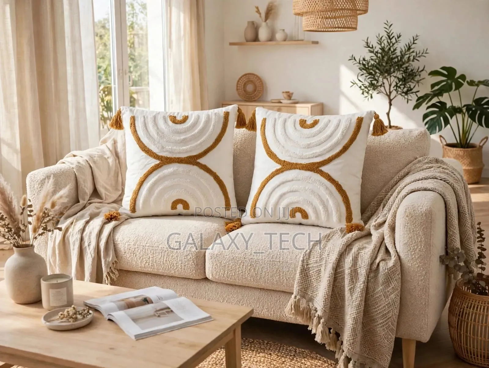 Boho Throw Pillowcase