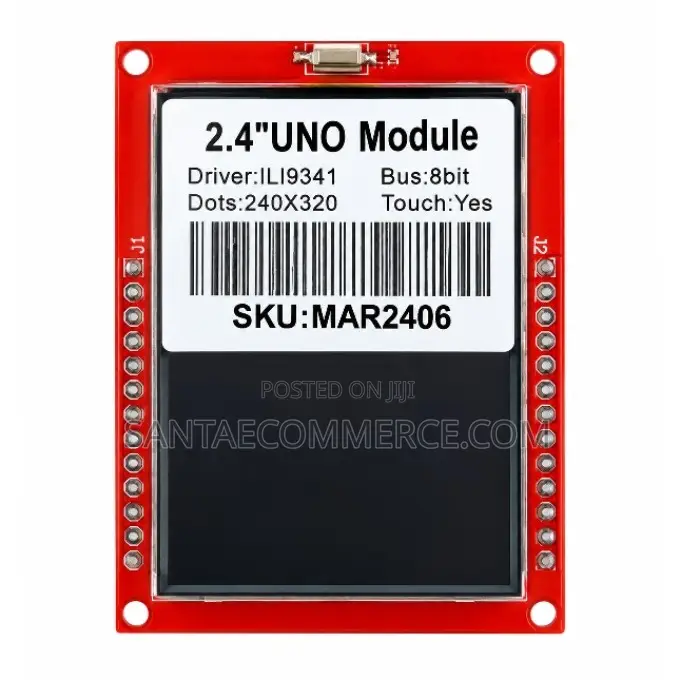 2.4-Inch UNO TFT LCD Touchscreen Display Module 240×320, ILI9341